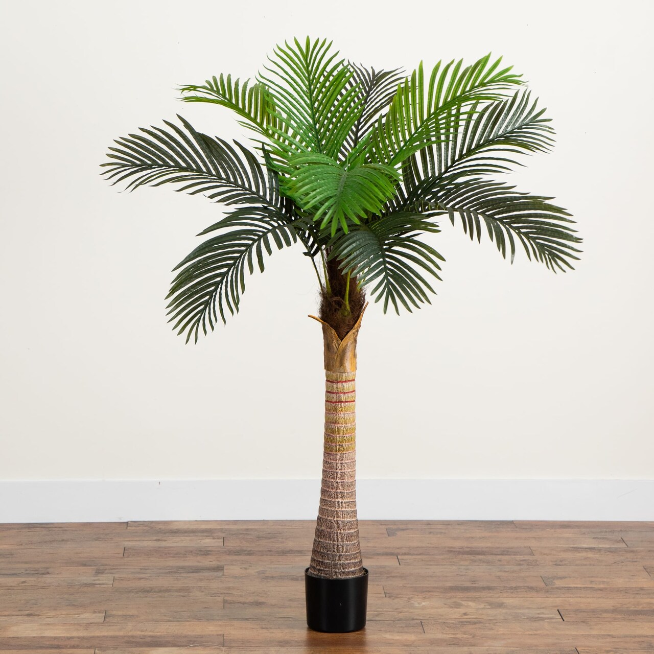 Nearly Natural Coconut Palm Artificial Potted Tree - 5'